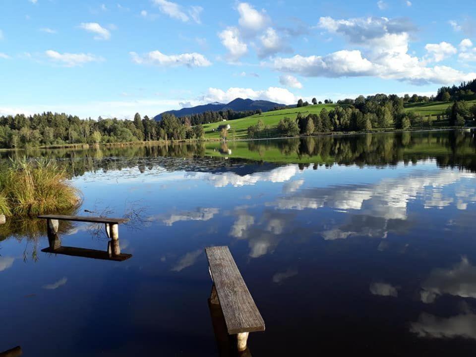 Ferienwohnung-Susanne-Im-Gaestehaus-Bergfrieden Bayersoien Kültér fotó