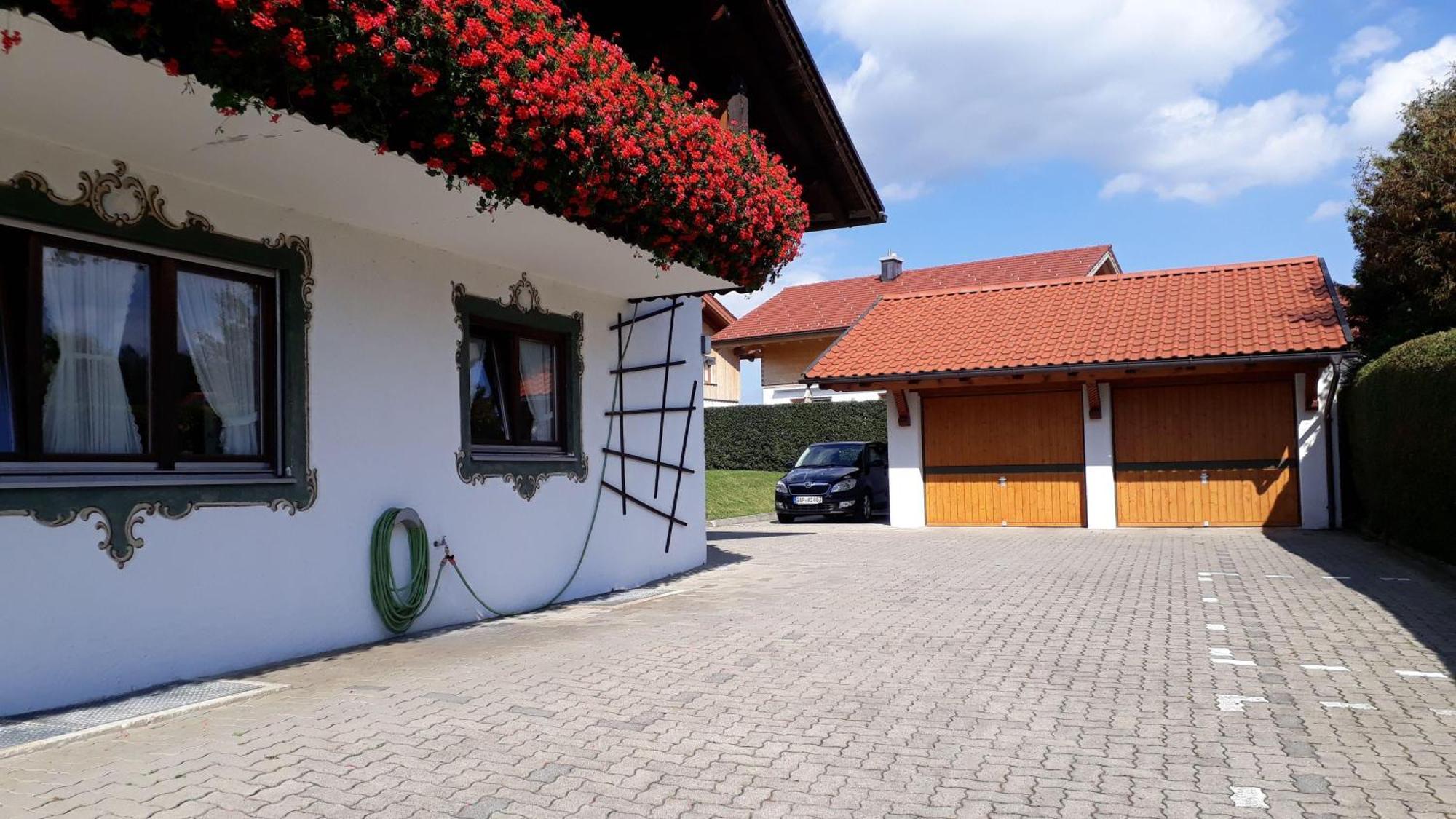 Ferienwohnung-Susanne-Im-Gaestehaus-Bergfrieden Bayersoien Kültér fotó