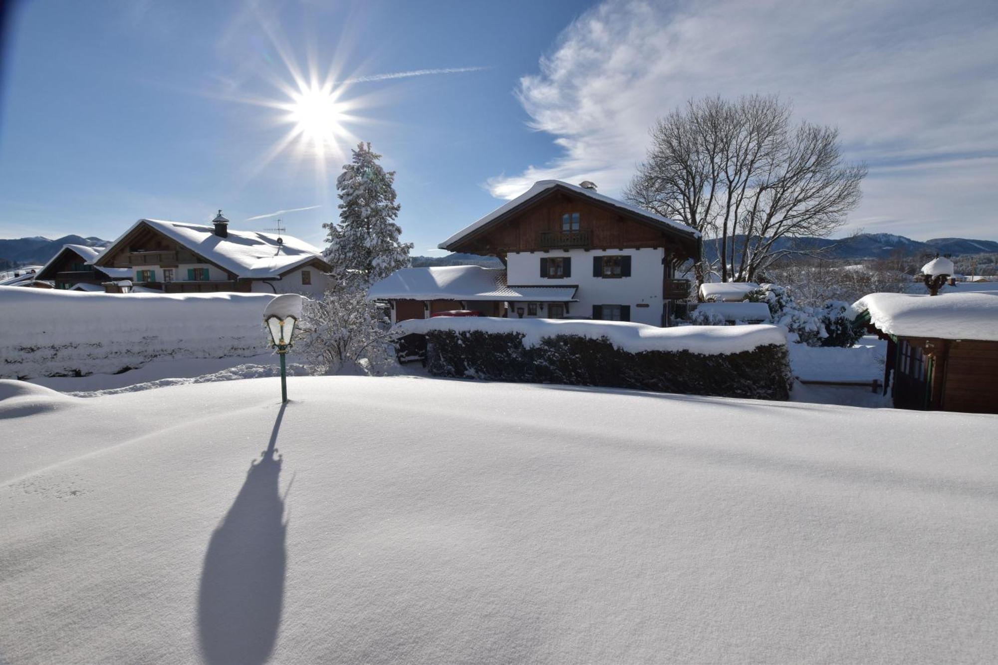 Ferienwohnung-Susanne-Im-Gaestehaus-Bergfrieden Bayersoien Kültér fotó