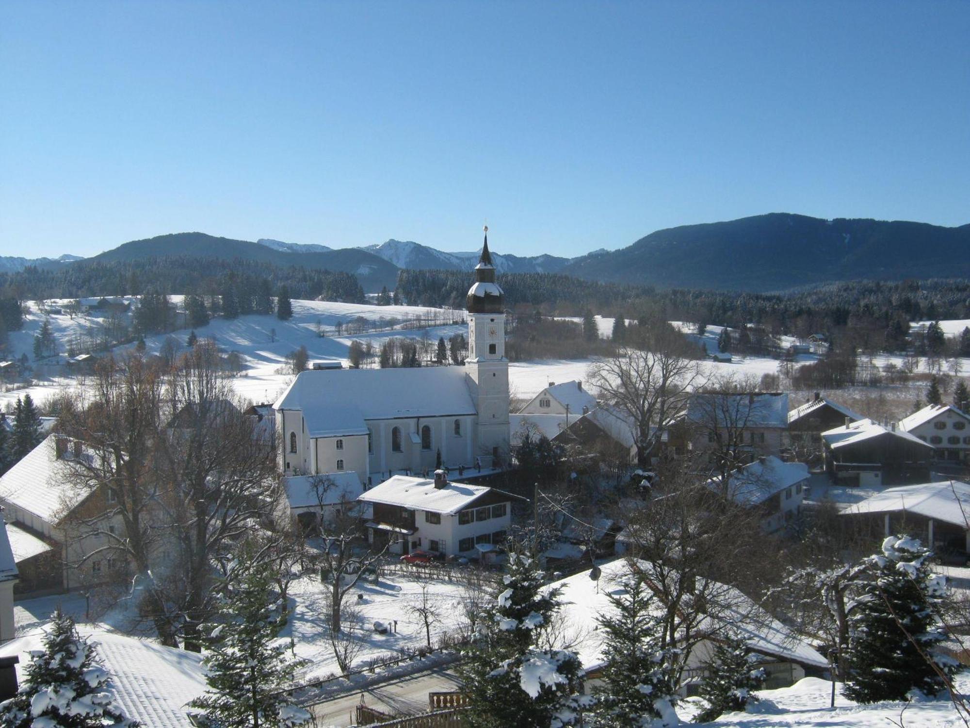 Ferienwohnung-Susanne-Im-Gaestehaus-Bergfrieden Bayersoien Kültér fotó