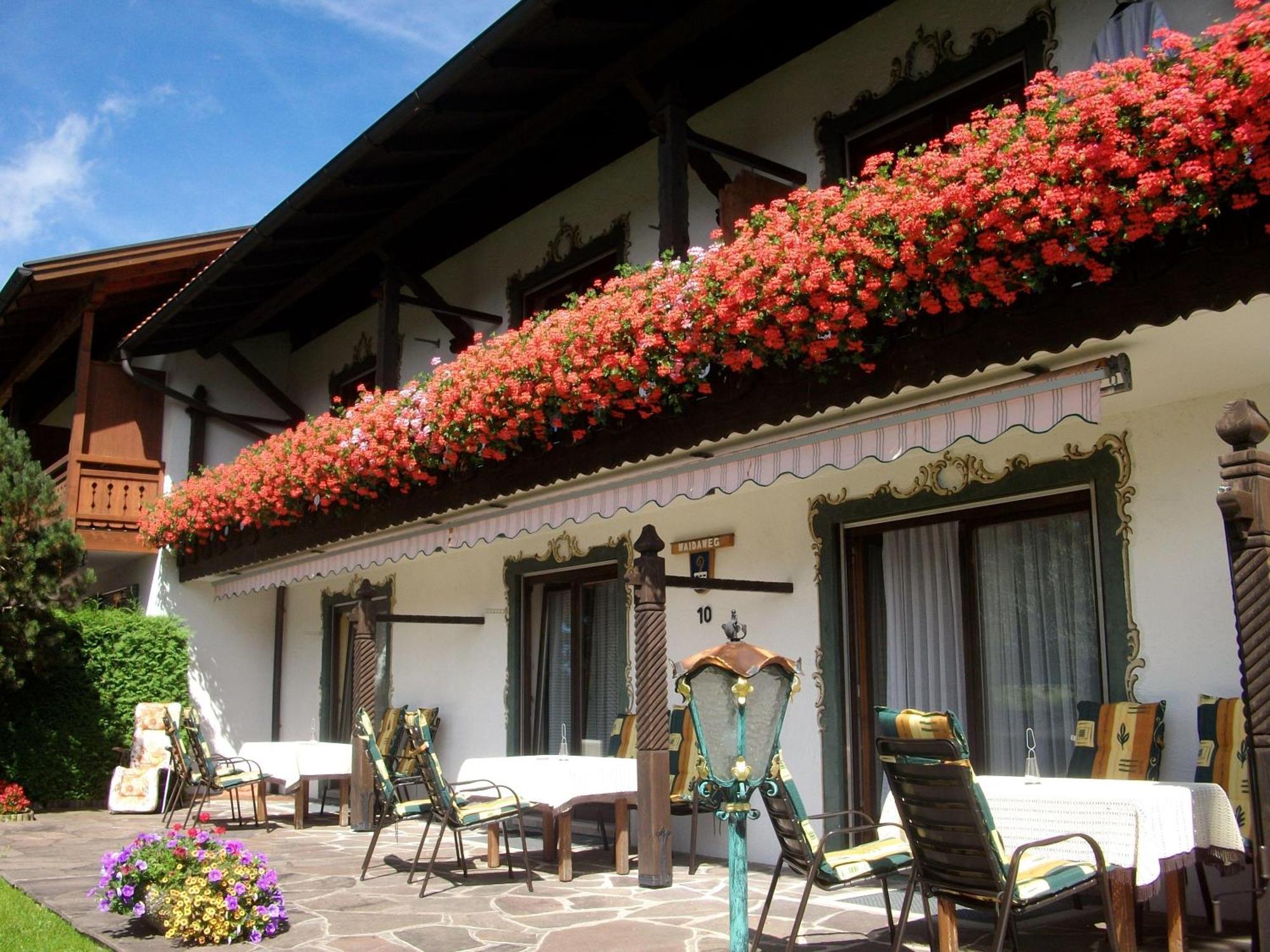 Ferienwohnung-Susanne-Im-Gaestehaus-Bergfrieden Bayersoien Kültér fotó